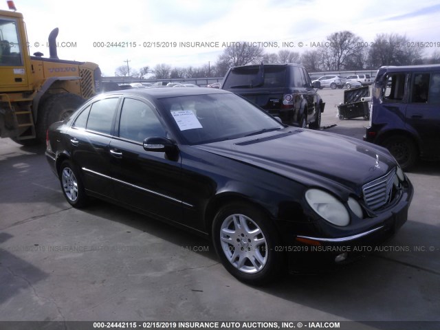 WDBUF65JX5A636221 - 2005 MERCEDES-BENZ E 320 BLACK photo 1