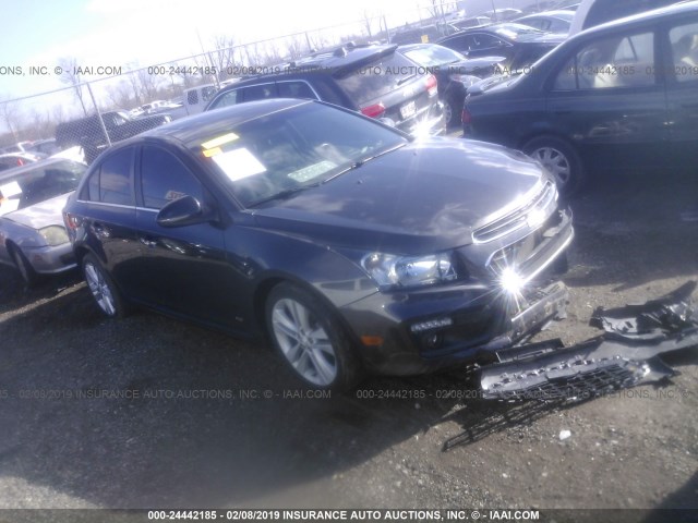 1G1PG5SB0F7107080 - 2015 CHEVROLET CRUZE GRAY photo 1