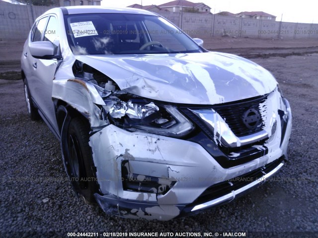 JN8AT2MV6HW010865 - 2017 NISSAN ROGUE S/SL/SV SILVER photo 6