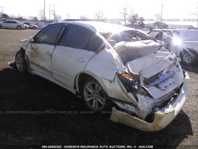 1N4BL2AP0CN561335 - 2012 NISSAN ALTIMA SR WHITE photo 3