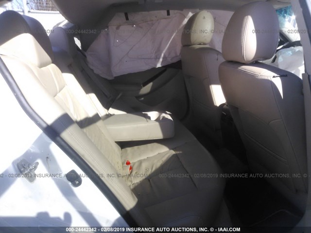 1N4BL2AP0CN561335 - 2012 NISSAN ALTIMA SR WHITE photo 8