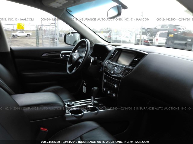 5N1AR2MM0EC688523 - 2014 NISSAN PATHFINDER S/SV/SL/PLATINUM BLACK photo 5