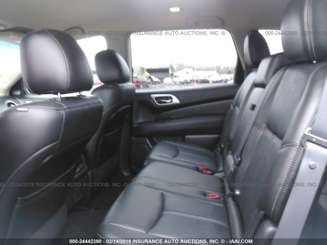 5N1AR2MM0EC688523 - 2014 NISSAN PATHFINDER S/SV/SL/PLATINUM BLACK photo 8