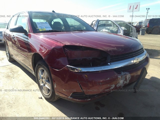 1G1ZT54845F295936 - 2005 CHEVROLET MALIBU LS SILVER photo 6