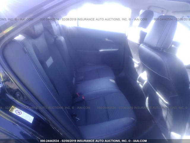 4T1BF1FK0DU672107 - 2013 TOYOTA CAMRY L/SE/LE/XLE 黑色 照片 8