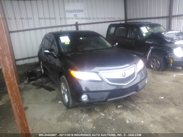 5J8TB3H53FL007185 - 2015 ACURA RDX TECHNOLOGY BLACK photo 1