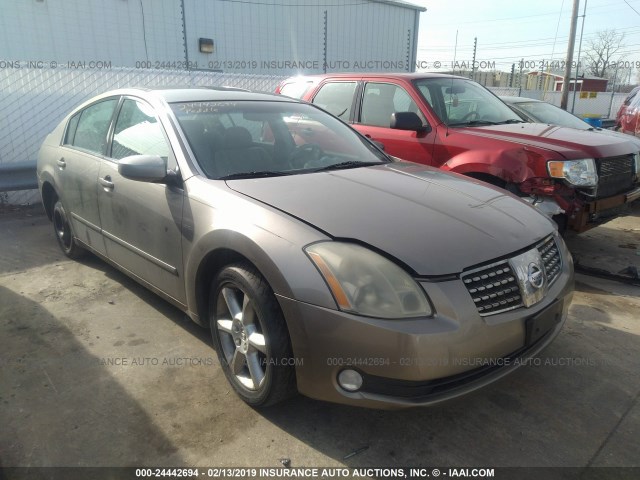 1N4BA41E24C844834 - 2004 NISSAN MAXIMA SE/SL GRAY photo 1