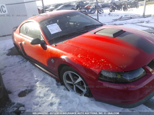 1FAFP42R74F147109 - 2004 FORD MUSTANG MACH I RED photo 6
