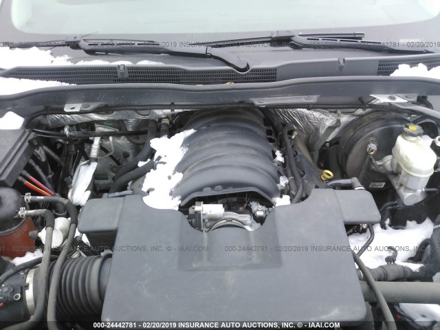 1GCVKREC9EZ247978 - 2014 CHEVROLET SILVERADO K1500 LT SILVER photo 10