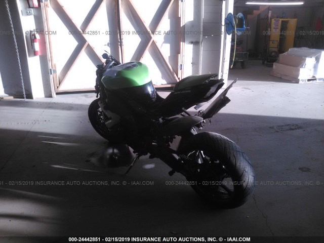 JKAZXCE129A022377 - 2009 KAWASAKI ZX1000 E GRAY photo 3