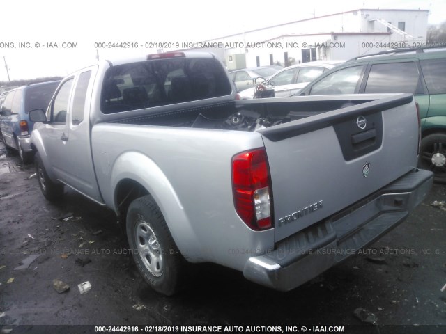 1N6BD0CT2GN733356 - 2016 NISSAN FRONTIER S/SV SILVER photo 3