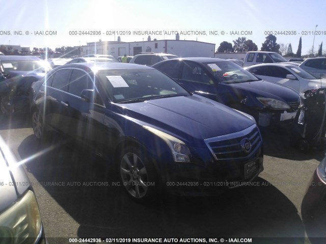 1G6AB5RX1D0170548 - 2013 CADILLAC ATS LUXURY BLUE photo 1