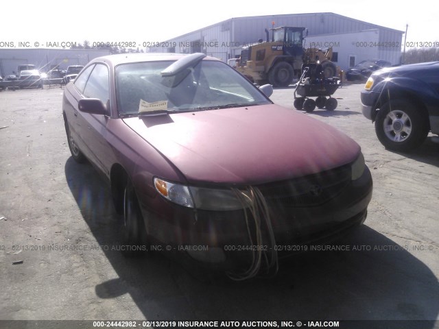 2T1CG22P5XC234438 - 1999 TOYOTA CAMRY SOLARA SE RED photo 1