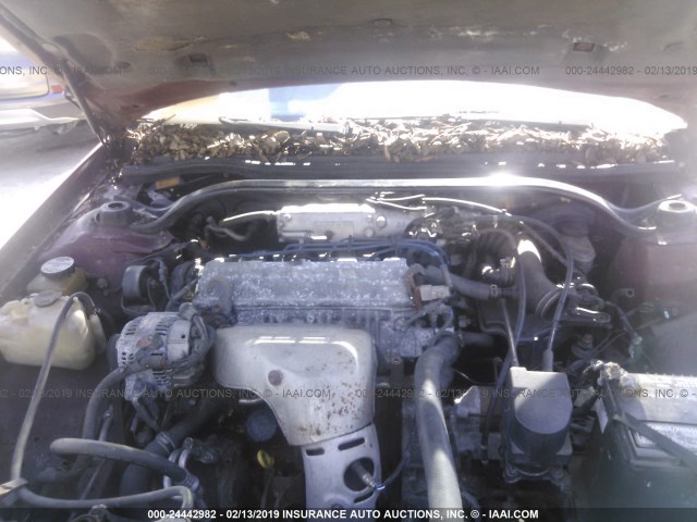 2T1CG22P5XC234438 - 1999 TOYOTA CAMRY SOLARA SE RED photo 10