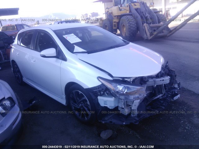 JTNKARJE8HJ529041 - 2017 TOYOTA COROLLA IM თეთრი ფოტო 1