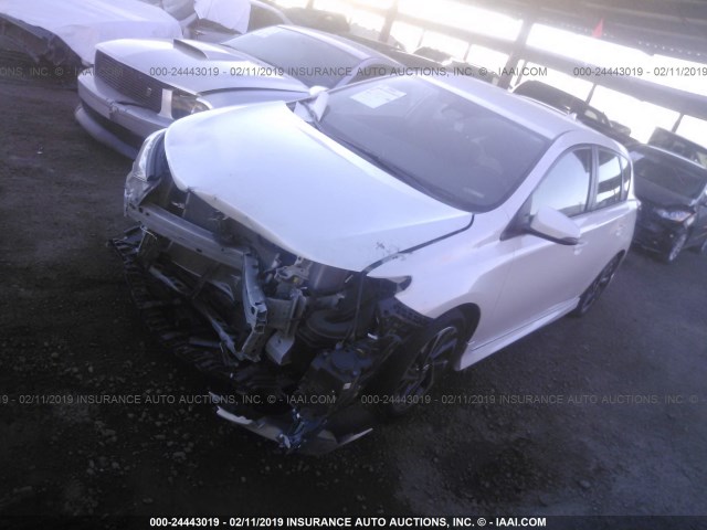 JTNKARJE8HJ529041 - 2017 TOYOTA COROLLA IM თეთრი ფოტო 2