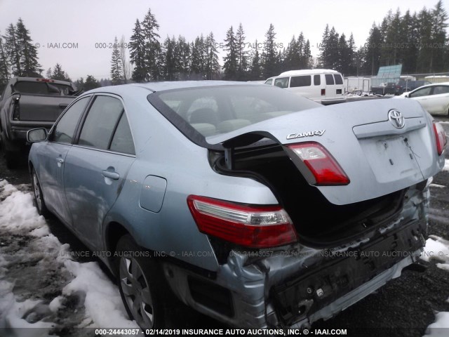 4T1BE46K49U859927 - 2009 TOYOTA CAMRY SE/LE/XLE 蓝色 照片 3