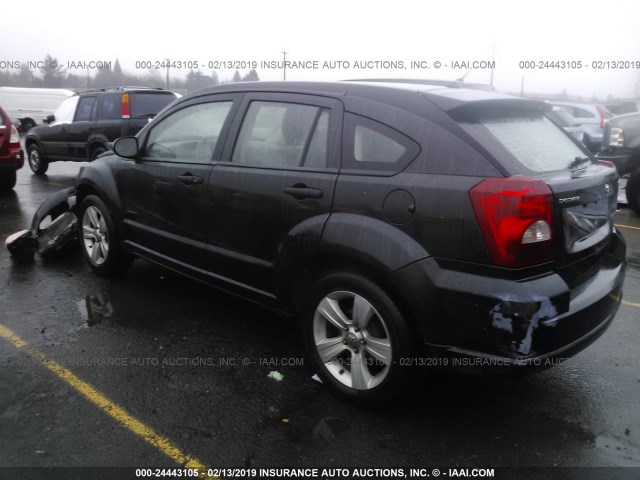 1B3CB4HA0AD664449 - 2010 DODGE CALIBER SXT BLACK photo 3