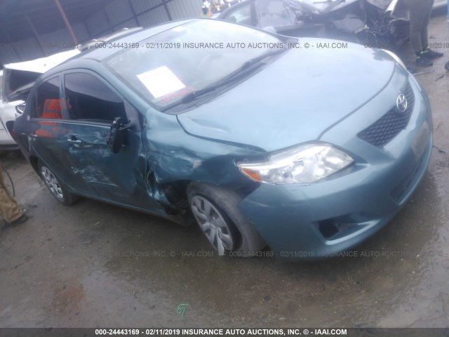 JTDBU4EE5A9105882 - 2010 TOYOTA COROLLA S/LE/XLE GREEN photo 1