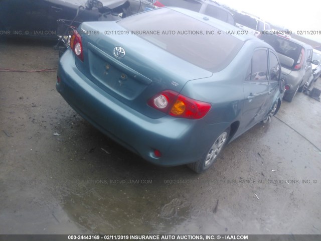 JTDBU4EE5A9105882 - 2010 TOYOTA COROLLA S/LE/XLE GREEN photo 4