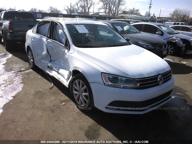 3VWD17AJ2FM245366 - 2015 VOLKSWAGEN JETTA SE WHITE photo 6