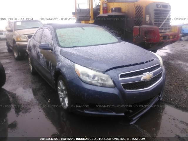 1G11C5SA5DF329304 - 2013 CHEVROLET MALIBU 1LT BLUE photo 1
