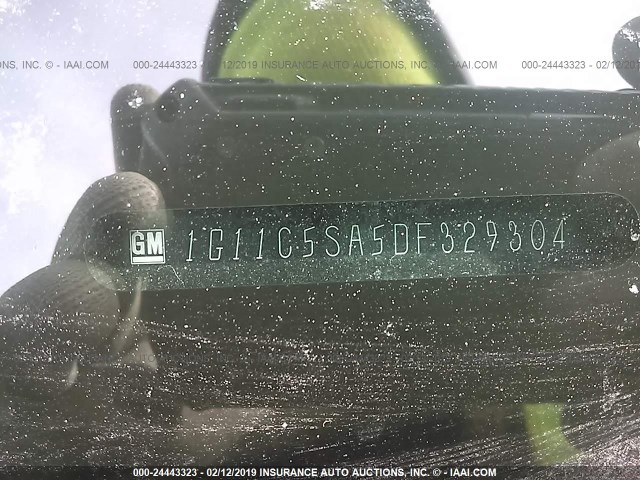 1G11C5SA5DF329304 - 2013 CHEVROLET MALIBU 1LT BLUE photo 9