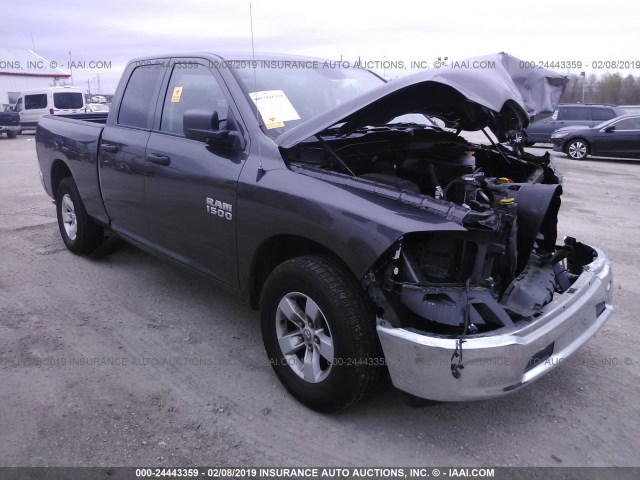 1C6RR6FG2JS210973 - 2018 RAM 1500 ST GRAY photo 1