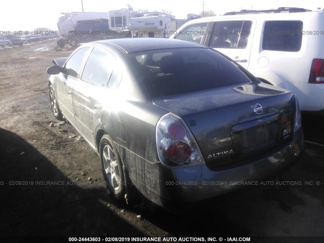 1N4AL11D76N431326 - 2006 NISSAN ALTIMA S/SL GRAY photo 3