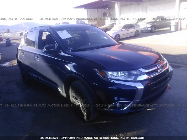 JA4AD3A32JZ021703 - 2018 MITSUBISHI OUTLANDER SE/SEL BLUE photo 1