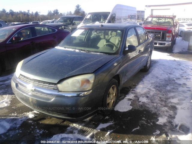 1G1ZT54875F311028 - 2005 CHEVROLET MALIBU LS Boz foto 2