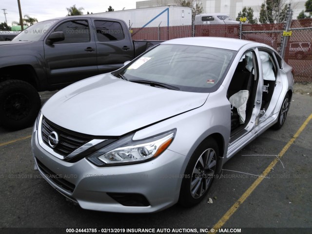 1N4AL3AP0HC286893 - 2017 NISSAN ALTIMA 2.5/S/SV/SL/SR SILVER photo 2