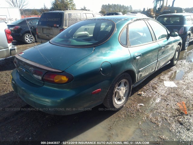 1FALP52U7TG143826 - 1996 FORD TAURUS GL GREEN photo 4