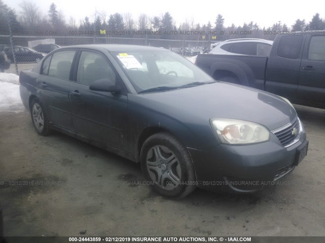1G1ZS51816F126904 - 2006 CHEVROLET MALIBU LS GRAY photo 1
