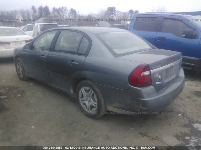 1G1ZS51816F126904 - 2006 CHEVROLET MALIBU LS GRAY photo 3