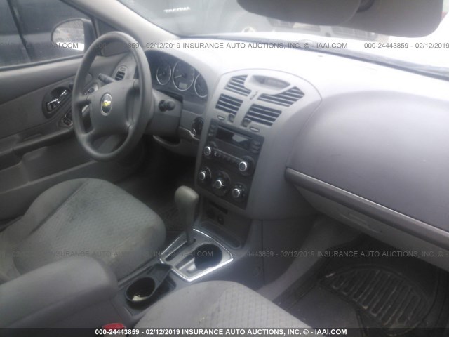 1G1ZS51816F126904 - 2006 CHEVROLET MALIBU LS GRAY photo 5