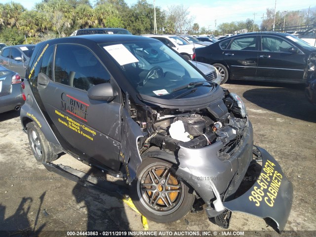 WMEEJ3BA7DK582510 - 2013 SMART FORTWO PURE/PASSION GRAY photo 1