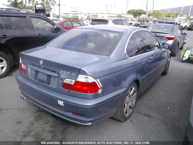 WBABN33422JW52946 - 2002 BMW 325 CI BLUE photo 4