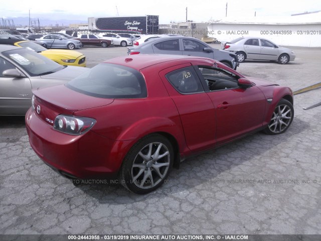 JM1FE174890400413 - 2009 MAZDA RX8 红色 照片 4