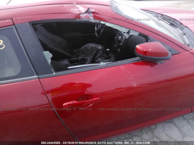 JM1FE174890400413 - 2009 MAZDA RX8 红色 照片 6