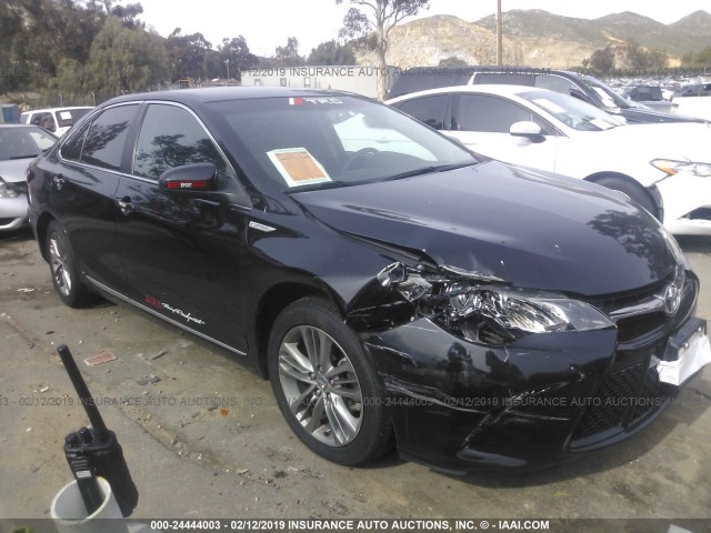 4T1BF1FK2HU640295 - 2017 TOYOTA CAMRY LE/XLE/SE/XSE BLACK photo 1