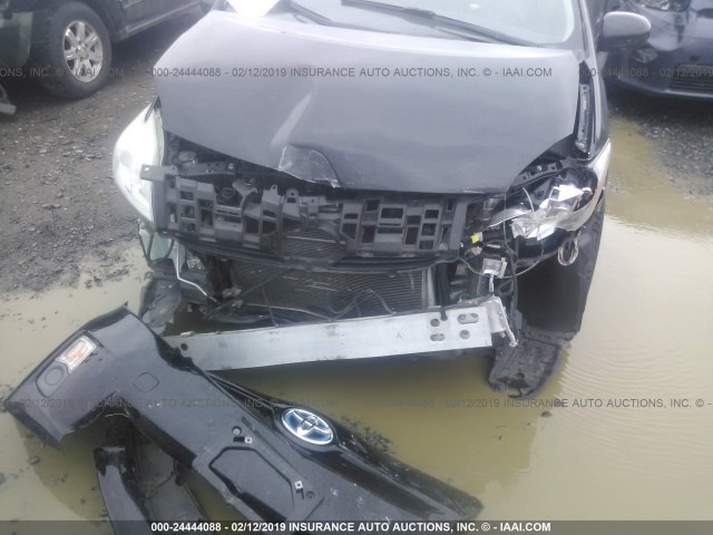 JTDKN3DU7B0281449 - 2011 TOYOTA PRIUS 黑色 照片 6