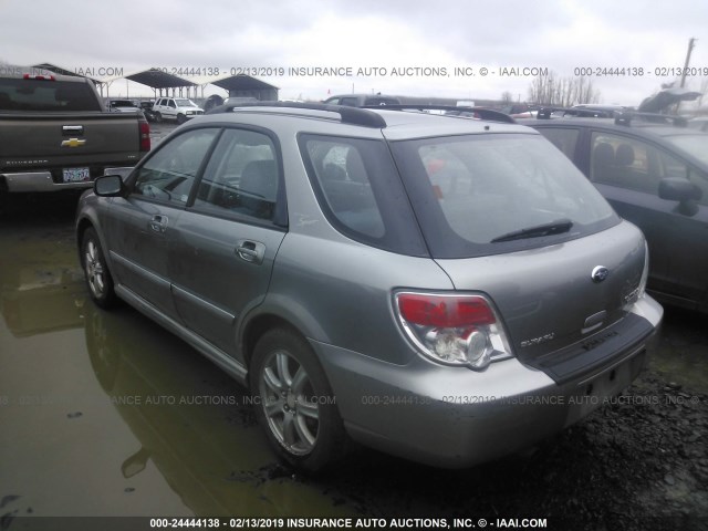 JF1GG63627G808886 - 2007 SUBARU IMPREZA OUTBACK SPORT/OUTBACK SPC SILVER photo 3