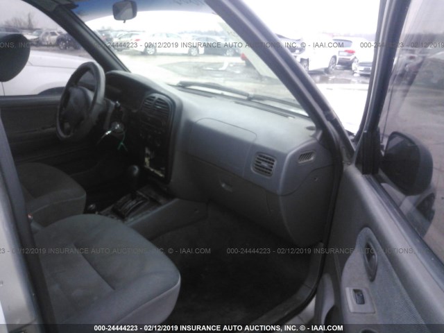 KNDJA723325166567 - 2002 KIA SPORTAGE SILVER photo 5