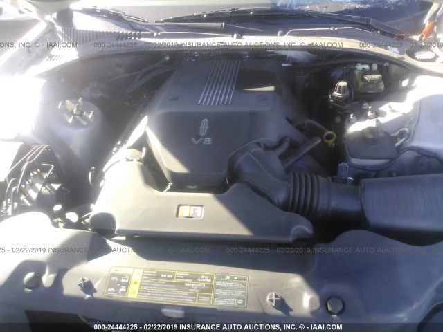 1LNHM87A44Y614993 - 2004 LINCOLN LS SILVER photo 10