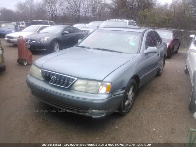 4T1BF18B1WU285890 - 1998 TOYOTA AVALON XL/XLS TURQUOISE photo 2