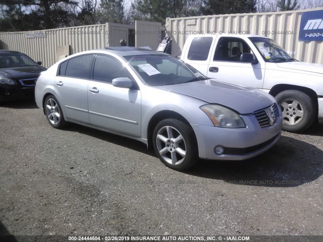 1N4BA41E65C836057 - 2005 NISSAN MAXIMA SE/SL SILVER photo 1