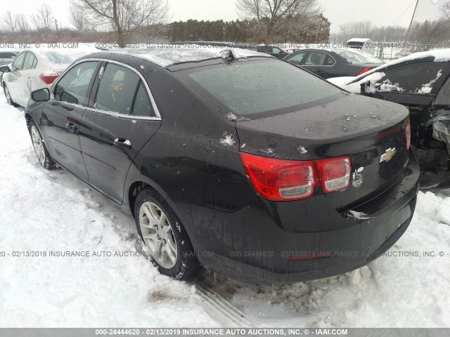 1G11C5SL7EF278133 - 2014 CHEVROLET MALIBU 1LT BLACK photo 3