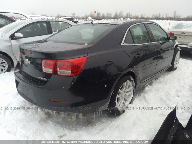 1G11C5SL7EF278133 - 2014 CHEVROLET MALIBU 1LT BLACK photo 4