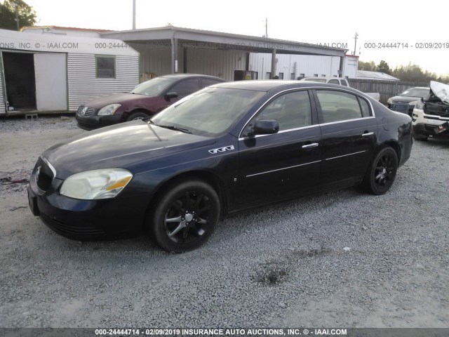 1G4HD57216U139398 - 2006 BUICK LUCERNE CXL BLUE photo 2